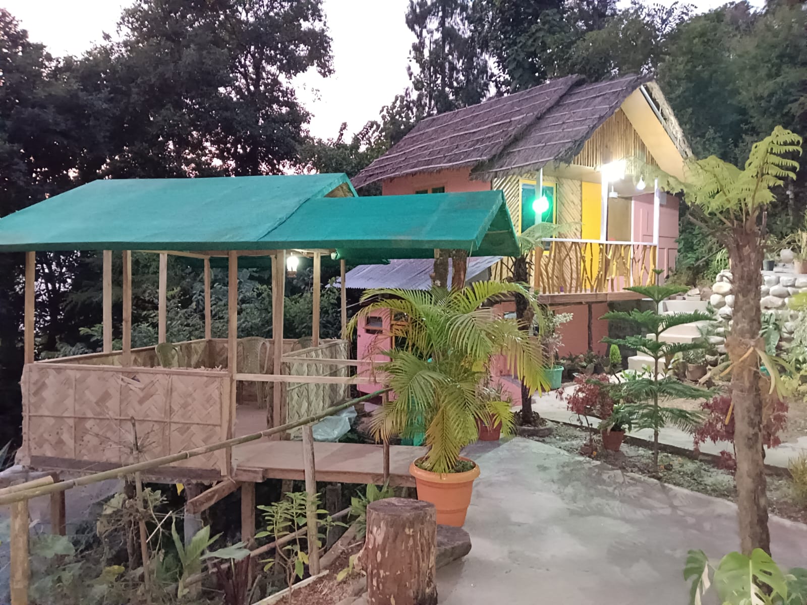 Cozy cabin in the mountains